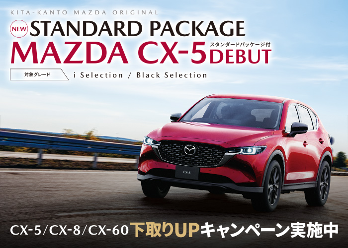 スタンダードパッケージ付 MAZDA CX-5 DEBUT