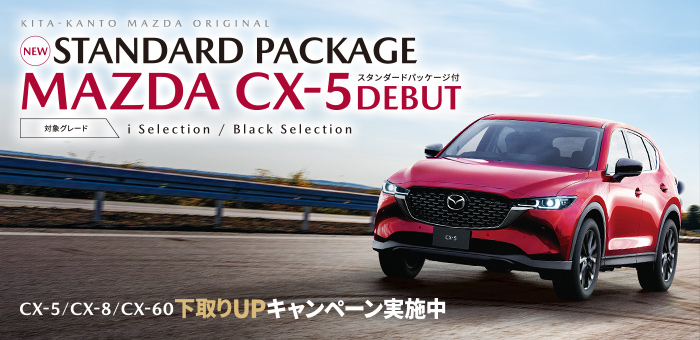 スタンダードパッケージ付 MAZDA CX-5 DEBUT