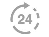 24時間年中無休フルサポート