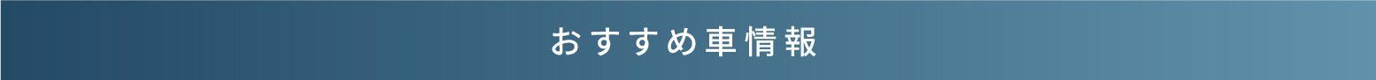 おすすめ車情報